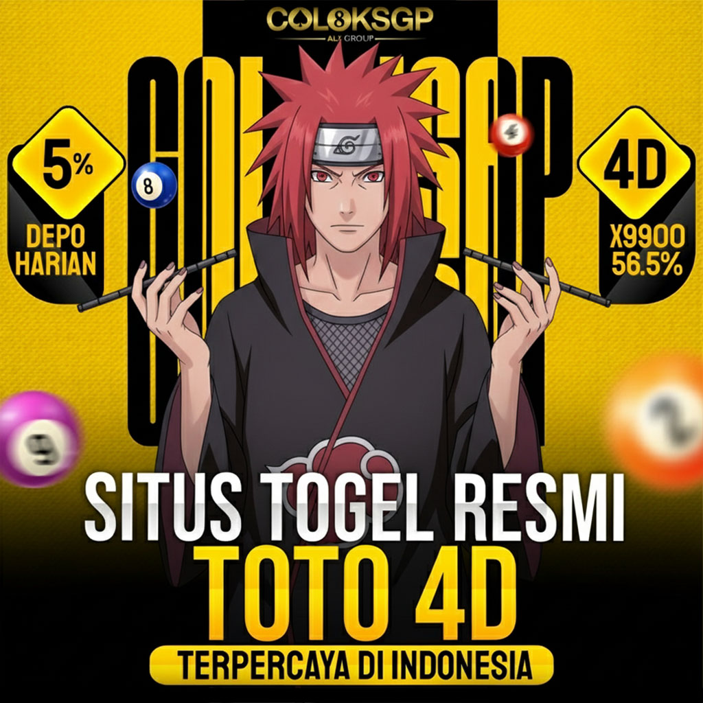COLOKSGP - Situs Togel Resmi Toto 4D Terpercaya Di Indonesia